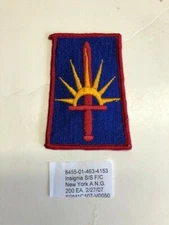 New York National Guard U.S. Army Shoulder Patch Insignia