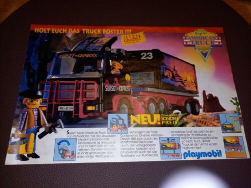 Playmobil American Truck Reklama Niemcy 1995 print ad  - Zdjęcie 1 z 1
