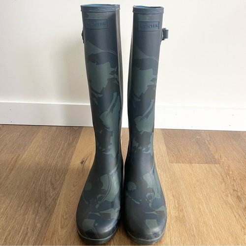 Hunter x Disney Mary Poppins Returns lange Gummistiefel blau Grafik 10 - Bild 8 von 12