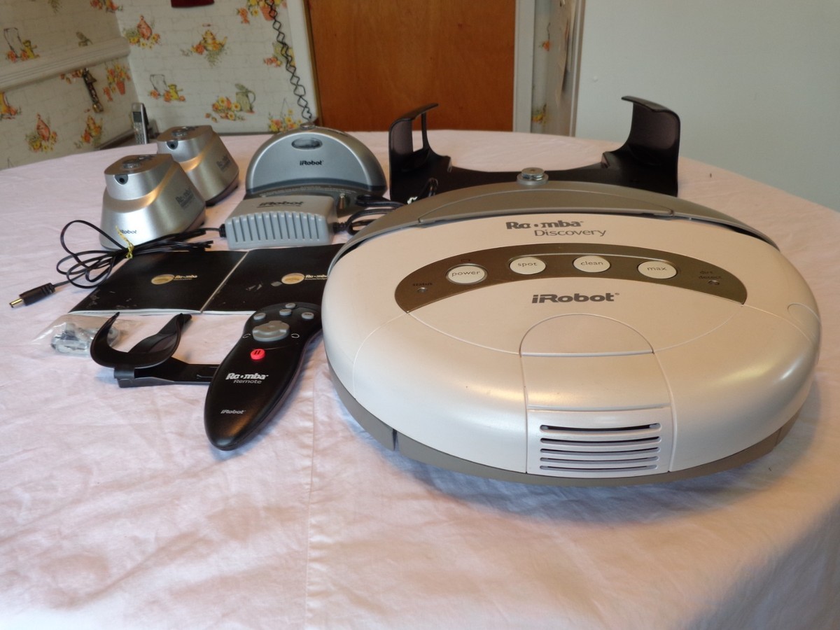 ROOMBA DISCOVERY iROBOT 4210 ROBOTIC CLEANER 853816042104| eBay