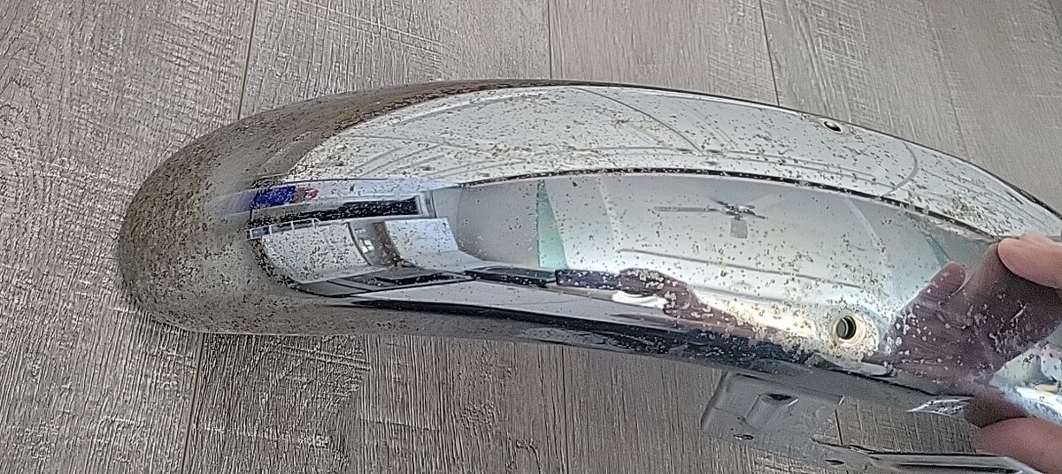 1975 Kawasaki S3 400 KH Front Fender Mount Bracket 35004-084 73 74