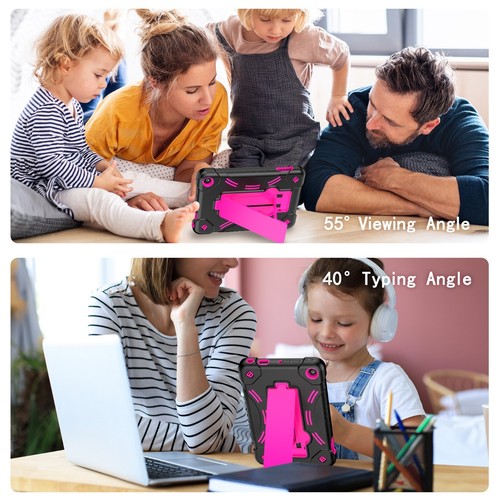 For Amazon Fire 7 inch 12th Gen 2022 Kids Friendly Shockproof Stand Hybrid Case - Picture 11 of 16