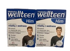 2 X Vitabiotics Wellteen Him 30 Tablets BB:12/26