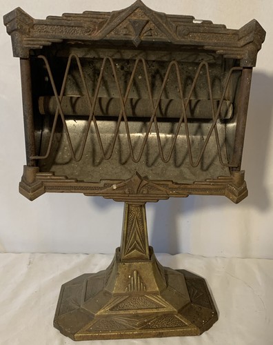 Antique 1920s Art Deco Heetaire Neo-Glo Space Heater Converts To Lamp  Markel – Full On Cinema