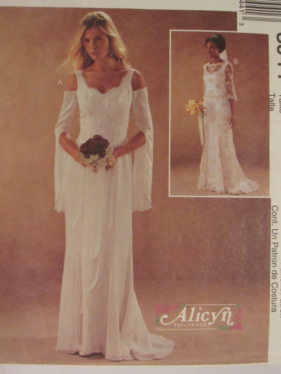 mccalls bridesmaid dress patterns McCall's 9700 Misses Bridal & Design by Alicyn Exclusives Sewing Pattern Lined Gown Size 6-8-10 : Arts, Crafts & Sewing Peau de Soie M8555 | McCall's Sewing Pattern