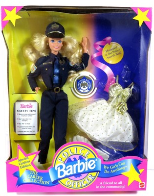 police barbie doll