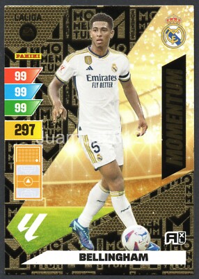 JUDE BELLINGHAM MOMENTUM REAL MADRID 2023-24 CROMO PANINI