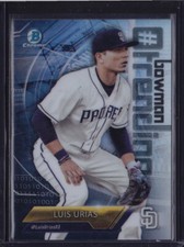 2018 BOWMAN CHROME #TRENDING INSERT LUIS URIAS #-LU PADRES