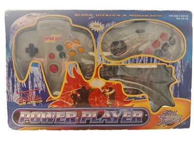 Power Player Super Joystick & Power Gun Gaming Set (UNTESTED)