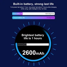 Handheld RGB Light Tube LED Video Light Wand 3000K-6500K Dimmable 18 JXCG