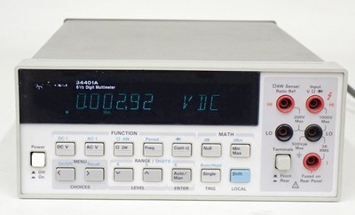 HP Agilent 34401A 6,5-stelliges Digital-Multimeter getestet funktioniert Japa...