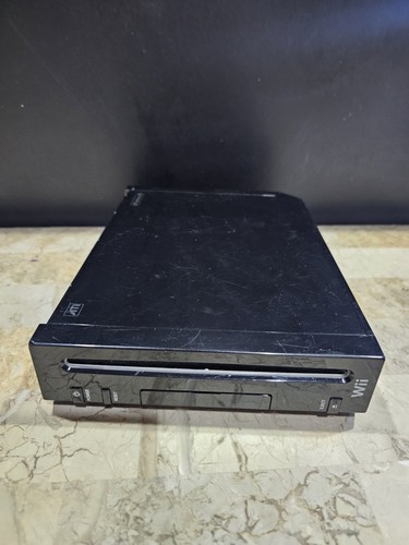 Nintendo Wii Black Console RVL-001 GameCube Compatible, W/ Cords Working Tested - Picture 5 of 9
