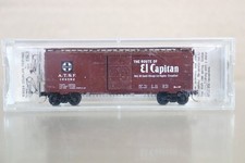 Micro Züge Mtl 20040 n Spur Santa Fe At&sf 40' Standard Box Car 144582 Auf