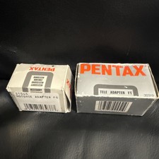 PENTAX OFF CAMERA HOT SHOE and Tele Adapter