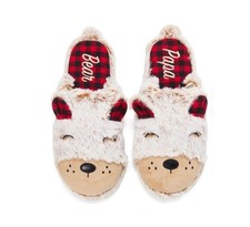NWOT Dearfoams Papa Bear Slippers Men s super soft