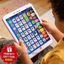 Educational Tablet Toy to Interactive Learn Alphabets,Colors,Number,Song,Animals