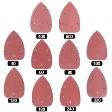 Swpeet 60 Pcs Mouse Detail Sander 10 Sizes Sanding Discs Sandpaper Hook and L... 0.33 per gallon