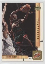 2001-02 Upper Deck UDX 10th Anniversary 19/100 Desmond Mason #159 0s5s