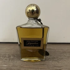 Max Factor SIGNATURE Cologne For Men 5 oz Bottle 95% Full Cologne Vintage