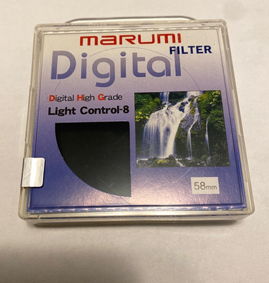 Marumi 58mm DHG Light Control 8 (3 Stop)  Neutral Density Filter