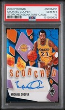 Michael Cooper 2023 Panini Phoenix Scorched Auto Oasis SP PSA 10 (Pop 1)