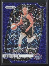 2024 Panini Prizm WNBA #12 KRISTI TOLIVER Blue Velocity