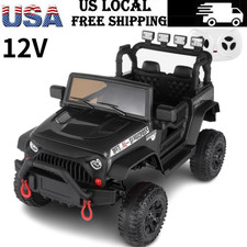 24/12V Kids Ride on Car w/Remote Control 400W Motor LED Lights Toy Truck Gift US