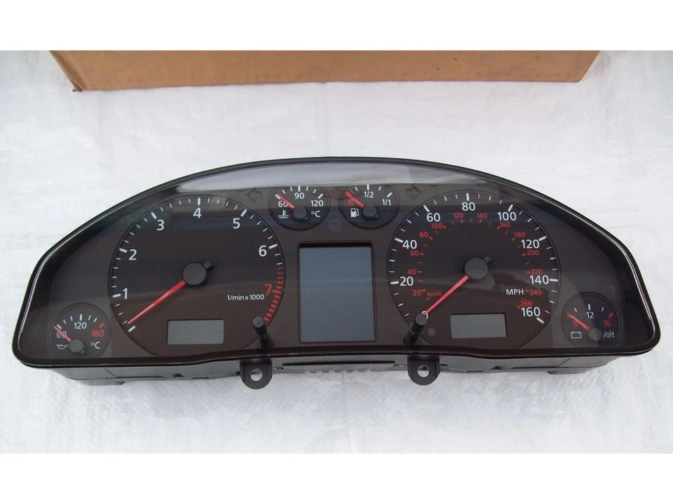 Cuadro de instrumentos original Audi A6 S6 4B 160 mph 4B0920981CX 1999-2002 Foto 2 de 4