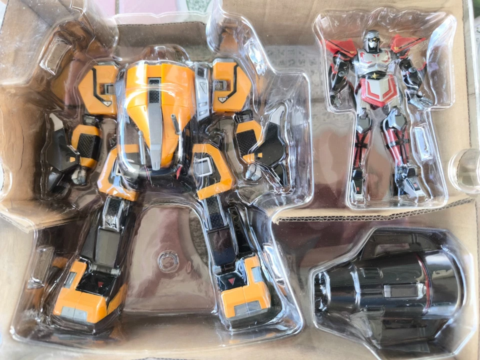 Bandai Soul of Chogokin GX-54 Ninja Warrior Tobikage & Kurojishi Black Lion Foto 3 de 4