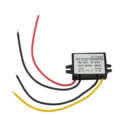 Smart Chip Protected DC Step Up Converter von 12V auf 24V Spannungsregelung