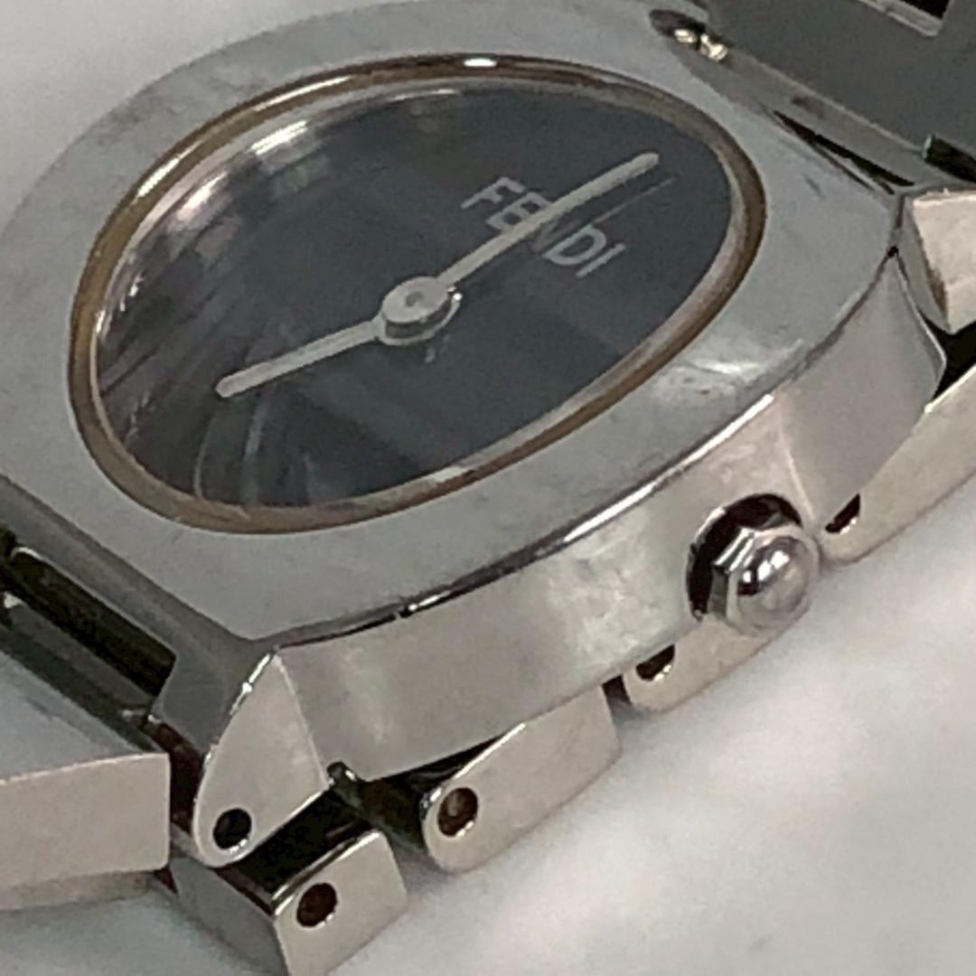 FENDI Women's Quartz Logo Bracelet Watch Used 36mm Case thumbnail 10