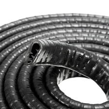 16ft Car Edge Trim Molding Door Guard Rubber Edge Strip Seal Protector Black EPY