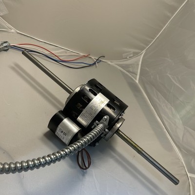 First Company M14 MOTOR 1/5 HP 120/60/1 Pulled From Freight Damaged Unit