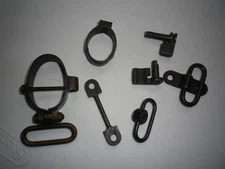 Vintage Swivels Bands Misc. Gun Parts Military Other