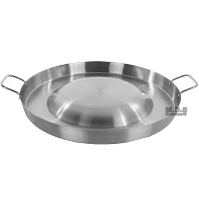 Plesiu M.D.S Cuisine Cookwares Comal Stainless Steel 21 Acero Inoxidable Convex