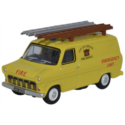 Oxford 76FT1004 1/76 Ford Transit Mk1 - City of Carlisle Fire S (OX925)