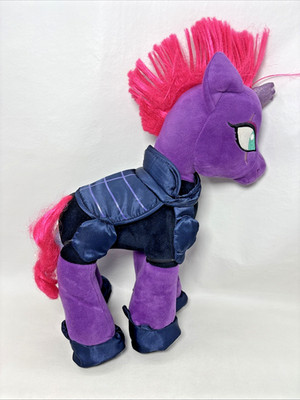 My Little Pony G4 Tempest Shadow Purple Build A Bear With Outfit Pink Mohawk 16 