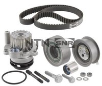 SNR Wasserpumpe + Zahnriemensatz KDP457.680 FüR VW Audi A3 8L1 1J1 Golf Skoda 1