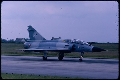 #7403 ORIGINAL K64 AIRCRAFT SLIDE: French Air Force Mirage 2000C 506/2-FC