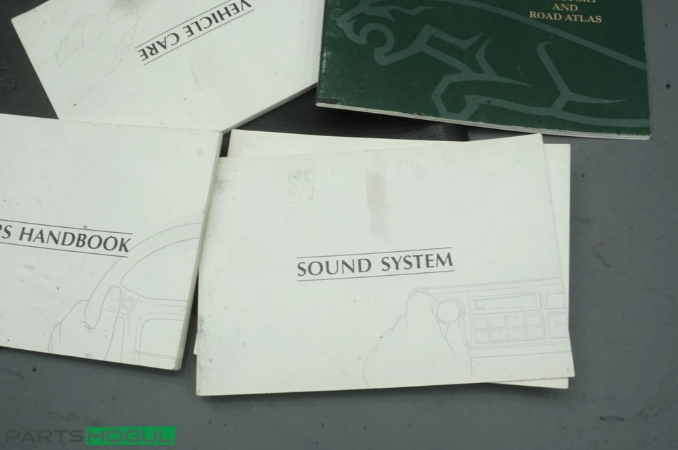 Jaguar XJS 1994 2+2 manual del propietario manual del conductor conjunto de cuidado del vehículo fabricante de equipos originales Foto 3 de 4