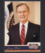 GEORGE BUSH 2008 Donruss Americana Trading Card #189 PSA