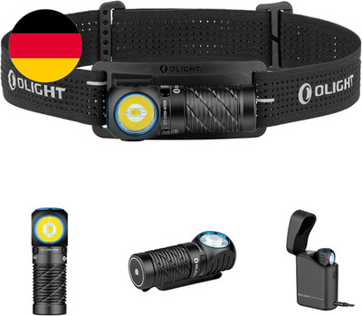 OLIGHT Perun 3 Mini Kit LED Stirnlampe 1250 Lumen Wiederaufladbare Kopflampe Mit