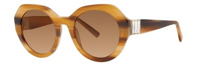 Vera Wang Devlin Sunglasses Sun Glasses Horn Authentic New 51mm Women