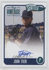 2020 Onyx Vintage Extended Blue Ink Auto /275 Juan Then #EAJT Auto 0j4n