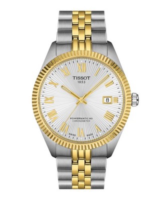 Unbenutzte TISSOT Ballade T156.408.22.033.00 Bicolor Silber Herrenuhr in Box