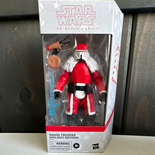 Hasbro Star Wars Black Series Range Trooper Holiday Edition Action Figure