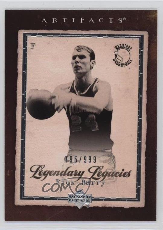 2007-08 Upper Deck Artifacts Legendary Legacies 796/999 Rick Barry #194 HOF 4f9