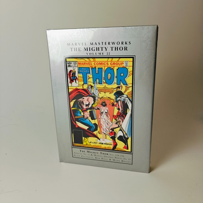 #ad Marvel Masterworks The Mighty Thor Vol 22 New Sealed Global Shipping $75 SRP $39.99