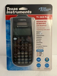 Nouveaux instruments du Texas TI-36X Pro Calculatrice scientifique