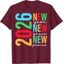 2026 New Years Eve for Family Happy New Year Party Unisex T-Shirt